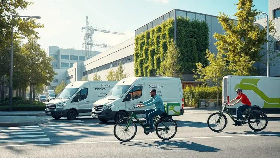 Sustainability trends in logistics