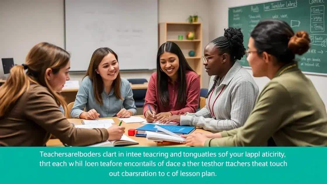 Key changes in teacher training programs