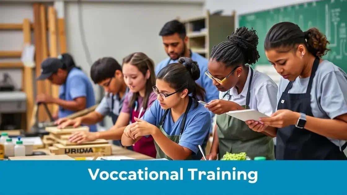 Benefits of vocational training programs