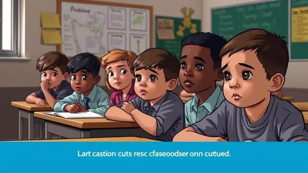 Education cuts disproportionately impact displaced populations