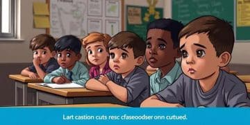 Education cuts disproportionately impact displaced populations
