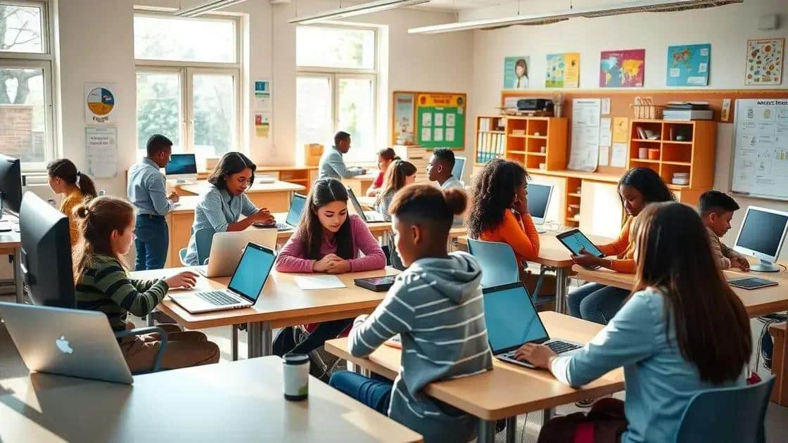 Impact of technology in K-12 education