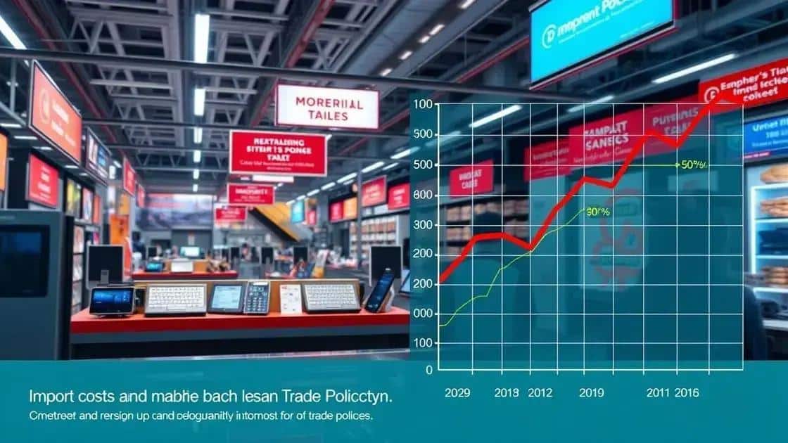 Future outlook for import costs