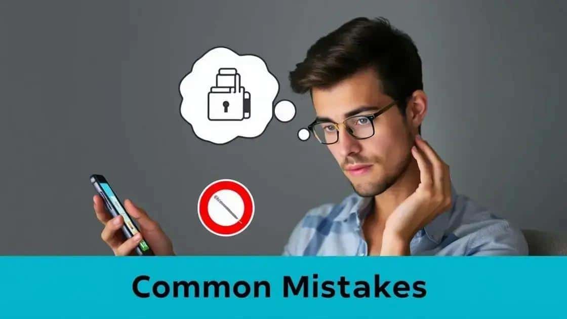 Common mistakes to avoid with finance apps
