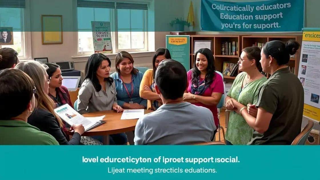 Community responses to the federal education workforce reduction