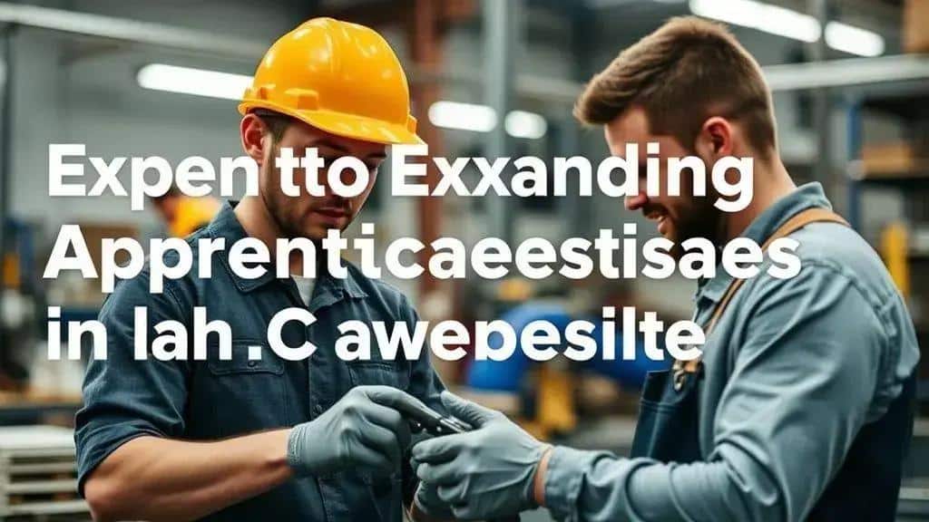 Key advantages of expanding apprenticeships