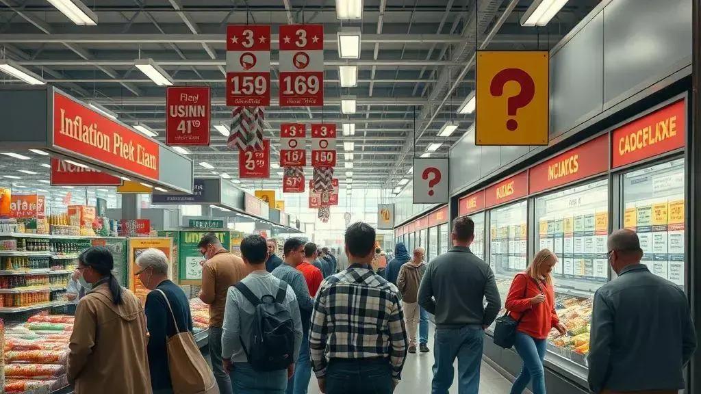 Inflation and unemployment rising US August 2025