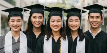 Student Loan Forgiveness 2025: Eligibility & Latest Federal Initiatives Graduates celebrating with student loan forgiveness information overlay