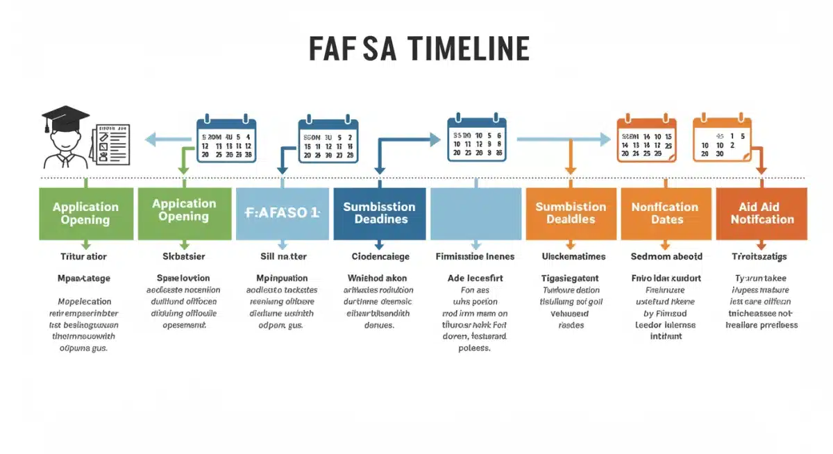 FAFSA application timeline and key dates for student aid