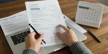 FAFSA 2025-2026: Maximize Your Student Aid by January Deadline Student completing FAFSA form on laptop with January deadline highlighted