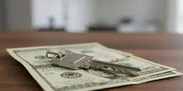 Unlocking Home Equity: Refinancing at 3.5% Interest Rate House key on a stack of dollar bills, representing home equity and financial opportunity