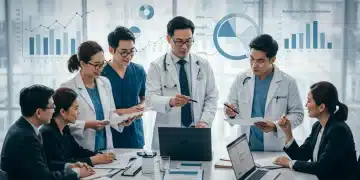 Diverse group discussing healthcare reform policies for 2026