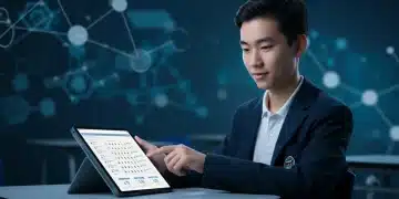 Mastering Digital SAT/ACT: Your Guide to 2026 Success Student taking digital SAT or ACT on tablet