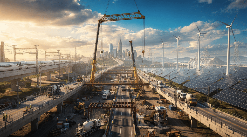Major Infrastructure Bill: Accelerating 50,000 New Projects Nationwide