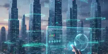 U.S. Digital Asset Regulations 2026: Investor Opportunities & Compliance Futuristic digital city with blockchain, showing US digital asset regulations 2026