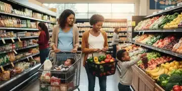 Family shopping for healthy food with WIC benefits 2026