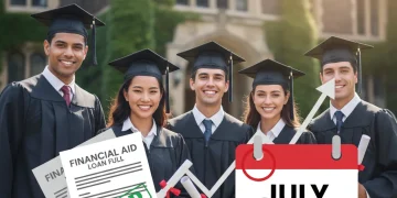 Federal Student Loan Forgiveness: New Programs & Borrower Impact Hopeful graduates with financial documents, representing new federal student loan forgiveness programs.