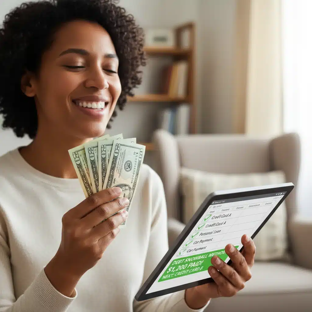 Psychological benefits of debt snowball method