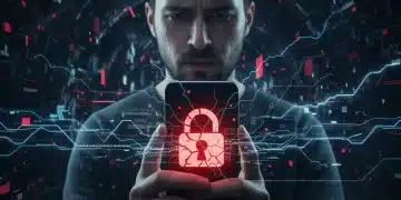 Personal Data Compromise: Essential Steps to Secure Your Digital Life Distressed person viewing compromised data on phone