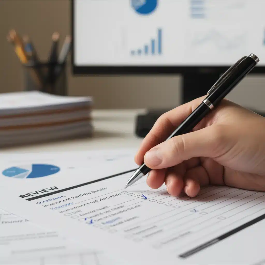 Reviewing financial documents before submitting a CFPB complaint