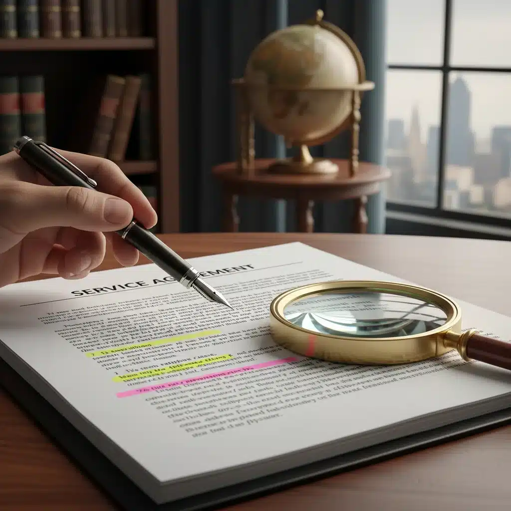 Decoding Service Agreements: 7 Crucial Clauses to Scrutinize Before Signing